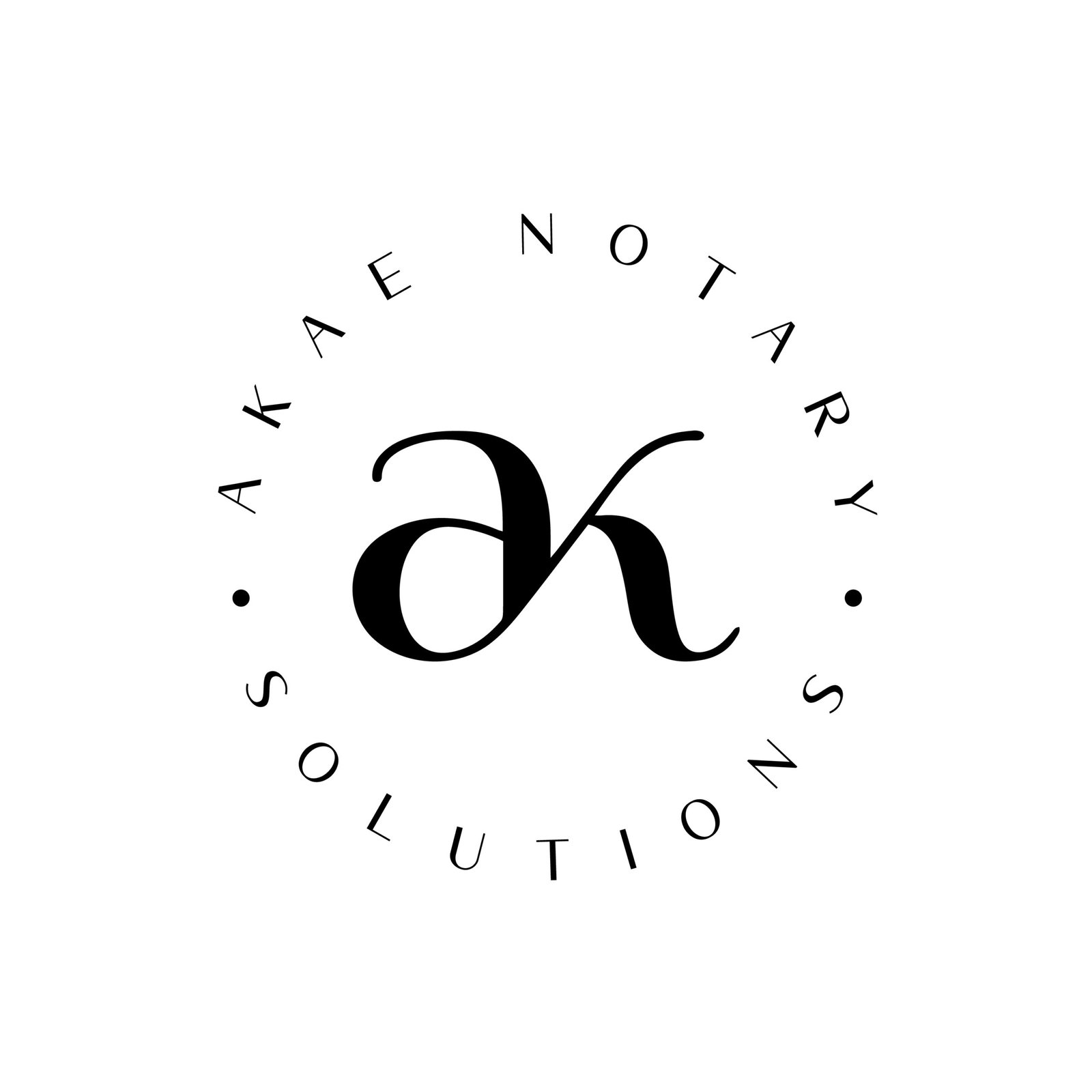 Akae Notary Solutions Logo Dallas Mobile Notary Akae Notary Solutions Logo Dallas Mobile Notary